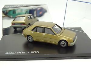 【送料無料】模型車 モデルカー ノレフルノーベージュメタルnorev 143 renault 14 gtl beige metal 1976