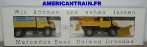 【送料無料】模型車 モデルカー パックメルセデスベンツウニモグドレスデンワイキング
