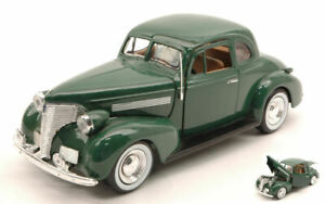 【送料無料】模型車 モデルカー シボレークーペグリーンモデルモーターマックスchevrolet coupe 1939 green 124 model motormax