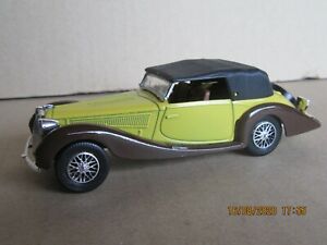 【送料無料】模型車 モデルカー フランシアデラヘイフィゴニファラスキジャラエマローン506n solido 48 francia delahaye 135m 1939 figoni falaschi gialla e marrone 143