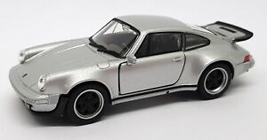【送料無料】模型車 モデルカー ポルシェターボシルバーキンスマートプルバックゴーカー｜hokushin