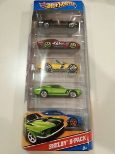 【送料無料】模型車 モデルカー ホットホイールシェルビーhot wheels 5pk *shelby*