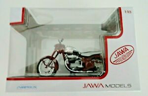 【送料無料】模型車 モデルカー ジャワモデルスケールジャワボックスabrex jawa models 118 scale jawa 500ohc 1956 boxed｜hokushin
