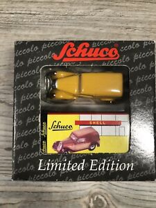 【送料無料】模型車 モデルカー ドイツシューコピッコロメルセデスイエローオレンジシェルシールボックスgerman schuco piccolo ltd 01522 mercedes 170v yellow orange shell sealed box