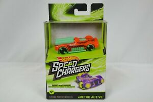 【送料無料】模型車 モデルカー マテルホットホイールスピードアクティブオレンジグリーン2016 mattel hotwheels speed chargers eretro active orangegreen toy vehicle