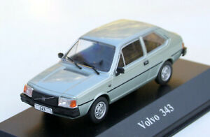 【送料無料】模型車 モデルカー ボルボセダンモデルシルバーメタルvolvo 343 sedanmodel year 19761980,m143, silver metal, and