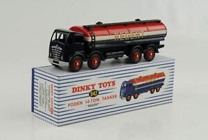 【送料無料】模型車 モデルカー フォーデンカミオントンペトロリエリージェントカミオンシトルンレフディンキートイズfoden camion 14 tonne petrolier regent camionciterne ref 942 143 dinky toys