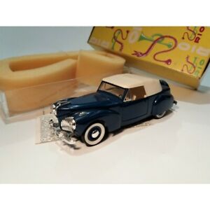 【送料無料】模型車 モデルカー リオイタリアリンカーンスケールrio made in italyart43 lincoln continental 1941 blue scale 143 mc44476