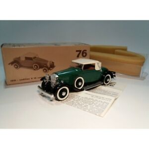 【送料無料】模型車 モデルカー リオメイドインイタリアキャデラックカブリオレエスカラrio made in italy art76 cadillac v16 cabriolet 1931 escala 143 mc44576