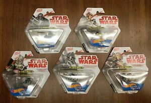 【送料無料】模型車 モデルカー スターウォーズホットホイールバトルローラーlot of 5 star wars hot wheels battle rollers free us shipping｜hokushin