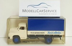 【送料無料】模型車 モデルカー ブレキナマンクルムバッハーライヒェルグリルbrekina 187 h0 45011a man 415 prpl kulmbacher reichelbraeu grill