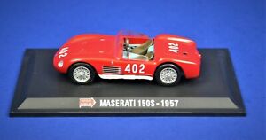 【送料無料】模型車 モデルカー ハシェットマセラティミッレミリアhachette 143 maserati 150s 402, 1957 mille miglia