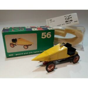 【送料無料】模型車 モデルカー リオイタリアジェネラルグランプリックスイングリッシュブシェrio made in italy 143art56general gran prix english buchet 40 cv 1902