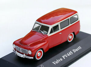 【送料無料】模型車 モデルカー ボルボデュエットモデロアニョロホヌエボvolvo pv445 duett familiar modelo ano 19531960, con 143 ,rojo, nuevo y ovp