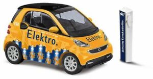 【送料無料】模型車 モデルカー ブッシュスマートフォーツーbusch 46221 187h0 smart fortwo electric