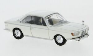 【送料無料】模型車 モデルカー ブレキナホワイトbrekina pcx870029 187 bmw 2000 cs, white, 1965