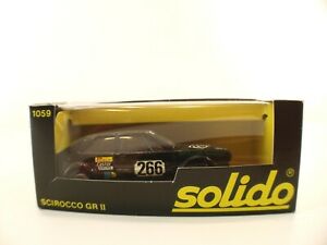【送料無料】模型車 モデルカー oシロッコエンカハsolido n o 1059 scirocco gr ii 143 en caja
