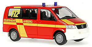 【送料無料】模型車 モデルカー フォルクスワーゲンバスアンバーグリエッツェvw volkswagen t5 bus mtw firemen amberg 187 rietze 51653