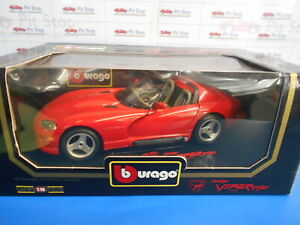 【送料無料】模型車 モデルカー ブラゴダッジバイパーbbu3025 by burago dodge viper rt10 1992 118｜hokushin