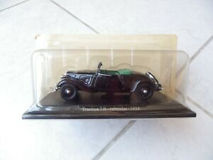 【送料無料】模型車 モデルカー シトロエントションカブリオレアトラスユニバーサルホビーヌエバcitroen traction 7b cabriolet 1934 143 atlas uh universal hobbies nueva