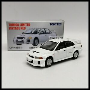 【送料無料】模型車 モデルカー トミカリミテッドヴィンテージランサーエボリューションtomica limited vintage neo lvn187c mitsubishi lancer rs evolution v 5 tomytec