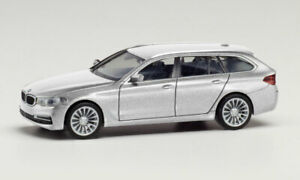 【送料無料】模型車 モデルカー ヘルパトゥールングシルバーオーherpa 430708002 bmw 5er tourung silver oh 187