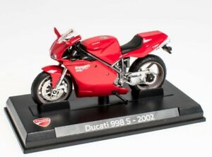 【送料無料】模型車 モデルカー ドゥカティロホネグロィシャルコレクシオンモデロコンラストレオエンビオducati 998s 2002 rojonegro oficial coleccion modelo con rastreo 48 envio｜hokushin