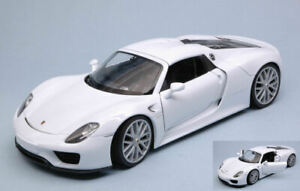 【送料無料】模型車 モデルカー モデルカーモデルスパイダーモデルmodel car car models 124 diecast welly porsche 918 spyder model making｜hokushin