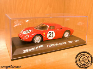 【送料無料】模型車 モデルカー フェラーリグレゴリールマンferrari 250lm 250 lm 143 gregory 1st le mans 1965 21