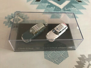 【送料無料】模型車 モデルカー ミニチュアカーデュオシトロエンブレークアトラスminiature car duo citroen id break ambulance 1960 uh atlas at 187
