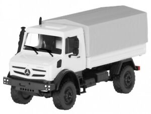 【送料無料】模型車 モデルカー メルセデスベンツユニモッグフラットベッドモデルブッシュgenuine mercedesbenz unimog u5023 flatbed and plane model car bush b66004132