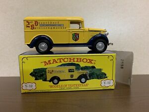 【送料無料】模型車 モデルカー マッチボックスモデルmatchbox models of yesteryear y12 gmc van 1937 13,853円