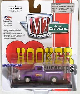 【送料無料】模型車 モデルカー マシンオートドライバーフッカーヘッダーフォードキャミオンチェイスm2 machines autodrivers hooker headers 1956 ford f100 camion r52 chase w