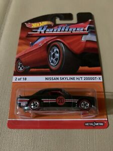 【送料無料】模型車 モデルカー ホットホイールレッドラインスカイラインメタルメタルhot wheels redline nissan skyline ht 2000 gtx metalmetal
