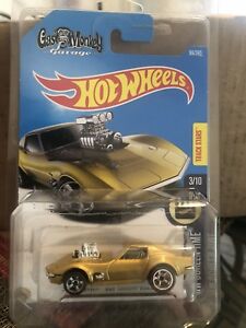 【送料無料】模型車 モデルカー ホットホイールカスタムガスモンキーコルベットhot wheels custom gas monkey 69 corvette