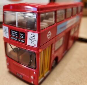 【送料無料】模型車 モデルカー ダイムラーフリートラインバスロンドンエッジウェアefe 25701; daimler fleetline bus; london transport; 221 edgware;? 176 no box
