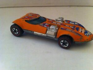 【送料無料】模型車 モデルカー ホットホイールレッドラインツインミルオレンジhot wheels redline twin mill orange 1976