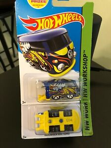 【送料無料】模型車 モデルカー ホットホイールフォルクスワーゲンクールコンビパッケージングエラー