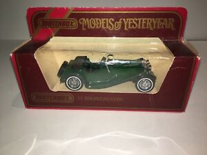 【送料無料】模型車 モデルカー マッチボックスモデルオブイェスターイヤージャガーmatchbox models of yesteryear y1 1936 jaguar ss100