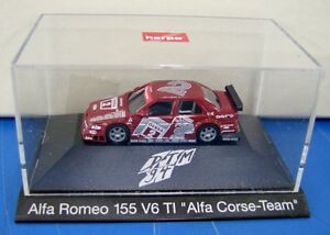 【送料無料】模型車 モデルカー ヘルパノンペーパーボックスアルファロメオアルファコルセチームherpa 187 non paper box alfa romeo 155 v6 ti alfa corseteam