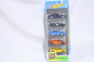 【送料無料】模型車 モデルカー ホットホイールエキゾチックパックポルシェジャガーマクラーレンアストンマーティンキャデラック