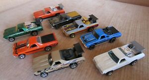 【送料無料】模型車 モデルカー ホットホイールエルカミノスロットhot wheels, lot of 8 el caminos