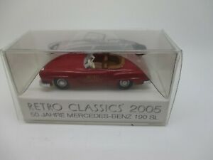 【送料無料】模型車 モデルカー ウィッキングスペシャルモデルレトロクラシックスメルセデスベンツwiking special model retro classics 2005 50 years mercedes benz 190 sl gk100 *