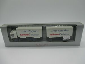 【送料無料】模型車 モデルカー ヘルパマントレーラーロンドンイングランドヘルマンherpa man trailer to englandhellmann in london ssk24