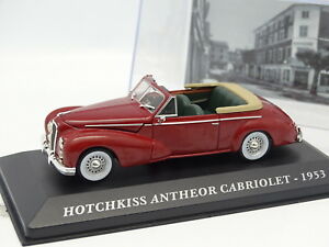 【送料無料】模型車 モデルカー スタンパホッチキスアンテオールカブリオロッソixo stampa 143 hotchkiss antheor cabrio 1953 rosso