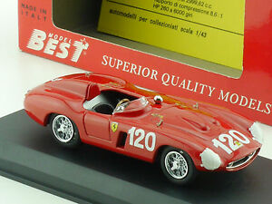 【送料無料】模型車 モデルカー ベストフェラーリモンツァタルガフローリオモレラウトbest 9047 ferrari 750 monza targa florio 55 120 143 modellauto ovp 14122412