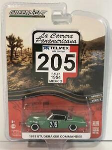 【送料無料】模型車 モデルカー スチュードベーカーコマンダンテラカレラパナメリカーナグリーンライト1953 studebaker comandante la carrera panamericana 164 greenlight 13260c