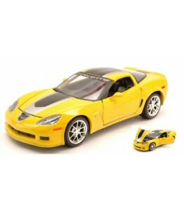 【送料無料】模型車 モデルカー シボレーコルベットイエローブラック