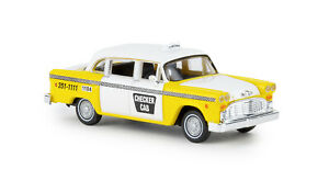 【送料無料】模型車 モデルカー ブレキナチェッカーキャブアトランタドラマーモデル