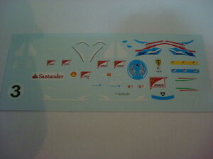 【送料無料】模型車 モデルカー フェルナンドアロンソフェラーリデカールフィギュアfernando alonso f1 ferrari 2011 118 decals figures